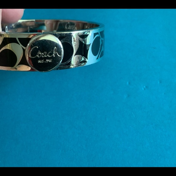 Coach Silver & Black Bracelet - Picture 3 of 4